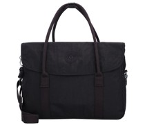 Basic Superworker Schultertasche Laptopfach black noir