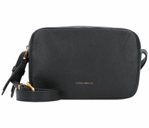 Gleen Umhängetasche Leder 22 cm noir