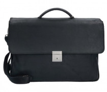 30er Serie Aktentasche II Leder 3 Fächer Laptopfach