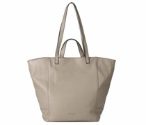 Oblivia Shopper Tasche Leder dark taupe