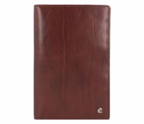 Toscana Reisepassetui RFID Leder 12 cm coffee
