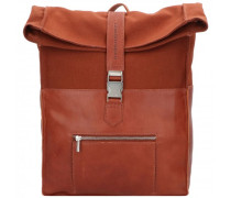 Hunter Rucksack Laptopfach cognac