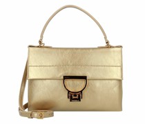 Arlettis Rock Handtasche Leder golden