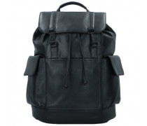 Stockholm Rucksack Leder Laptopfach