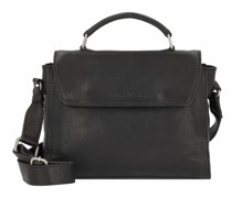 Bromont Handtasche Leder 25 cm black