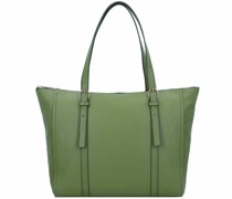 Carlie Shopper Tasche Leder grün