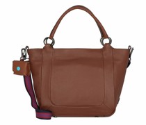 Sanem Shopper Tasche Leder 35 cm cuoio scuro
