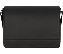 Aiko 2 Messenger Leder 38 cm Laptopfach black