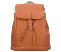 Heritage City Rucksack Leder 40 cm cognac