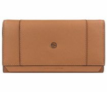 Circle Geldbörse RFID Leder 18, tan