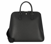 Sartorial Handtasche Leder 36 cm black
