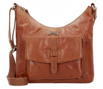 Umhängetasche Leder brandy