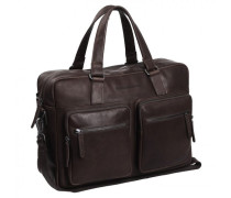 Wax Pull Up Misha Aktentasche Leder Laptopfach