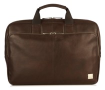 Brompton Newbury Aktentasche Leder Laptopfach brown