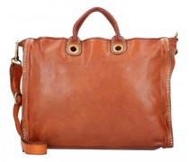 Handtasche Leder cognac