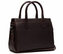 Garda Handtasche Leder 30 cm brown