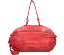 Alton Schultertasche Leder coral