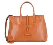 Dalston Handtasche Leder cognac