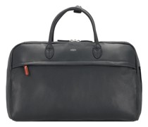 Uppsala Weekender Reisetasche Leder 49 cm marine
