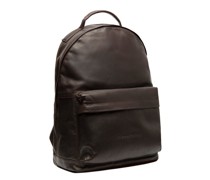 Wax Pull Up Calgary Rucksack Leder Laptopfach brown