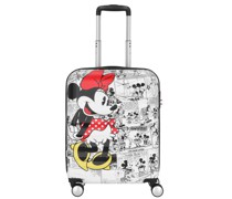 Wavebreaker Disney 4-Rollen Kabinentrolley 55 cm minnie-comics-white