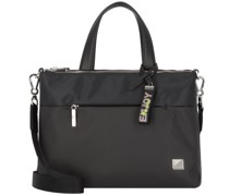 Workstationist Handtasche Laptopfach black