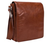 Cambridge Umhängetasche Leder cognac