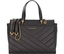 Soft Matelassé Handtasche Leder 34, noir
