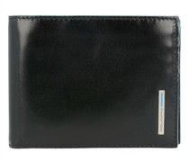 Blue Square Geldbörse Leder 12,5 cm black