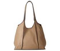 FB Shopper Tasche Leder 34. iced coffee