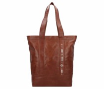 Shopper Tasche Leder cappuccino