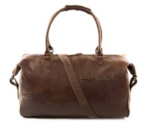 Linwood Reisetasche Leder 50 cm brown-dot