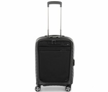 Double Premium 4 Rollen Kabinentrolley nero