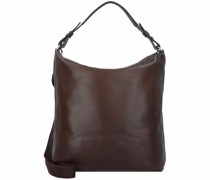 Stockholm 5 Schultertasche Leder 30 cm walnut