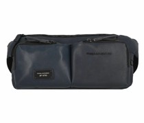 Harper Gürteltasche Leder 32 cm night blue