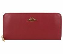 Geldbörse Leder cherry