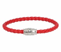 Bracelet Armband Leder 20 cm red