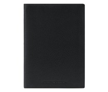 Business Passetui Dokumententasche RFID Leder 12 cm black
