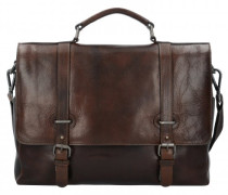 Roma Aktentasche Leder Laptopfach