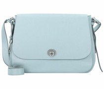 Harper Umhängetasche Leder 31 cm smokey blue