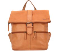 Rucksack Leder 32 cm cognac2