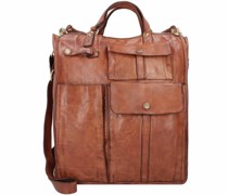 Tokio Handtasche Leder 32 cm cognac