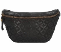 Gürteltasche Leder nero