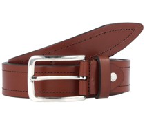 Gürtel Leder brown-palladium