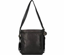 Anchor Love Nora Schultertasche Leder 28 cm dark ash