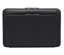 Roadster Laptophülle Leder 40 cm black