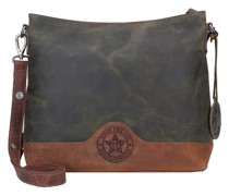 Hunter Umhängetasche Leder khaki/brown