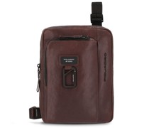Harper Umhängetasche Leder dark brown
