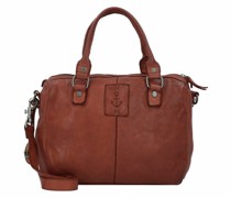 Soft Weaving Freda Handtasche Leder 32 cm charming cognac