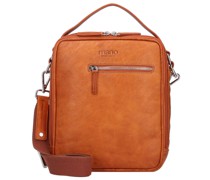 Don Pietro Handtasche Leder 25 cm cognac